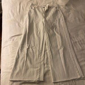 Rollas High Rise Wide Leg Jeans